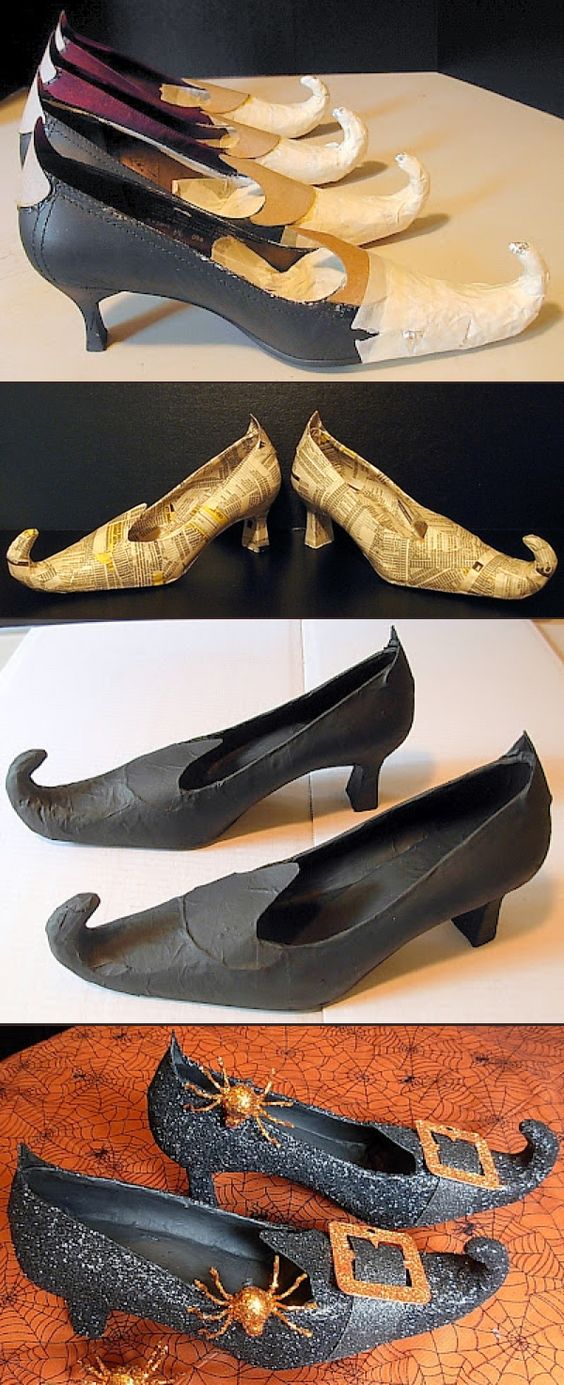 Sapatos de bruxa