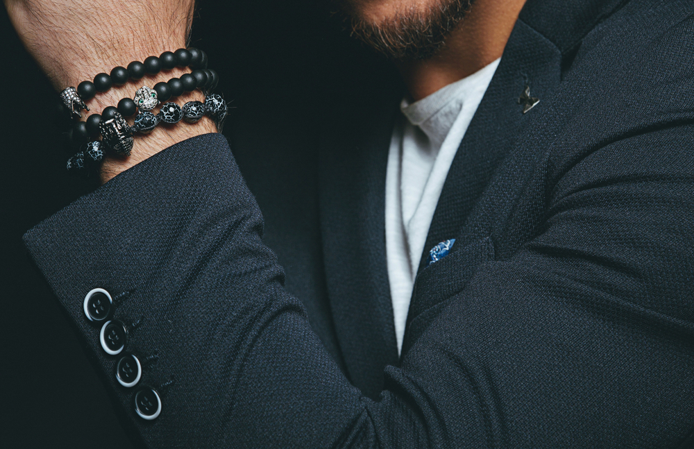 Bead bracelets.