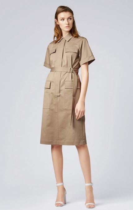 Safari dress for the office.