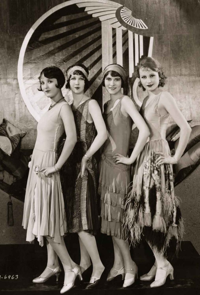 Dresses from the 20s.