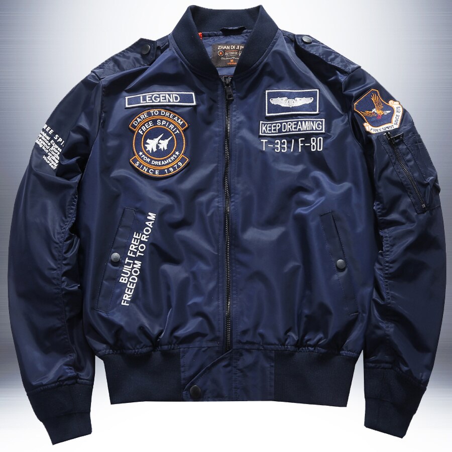 American pilot jacket