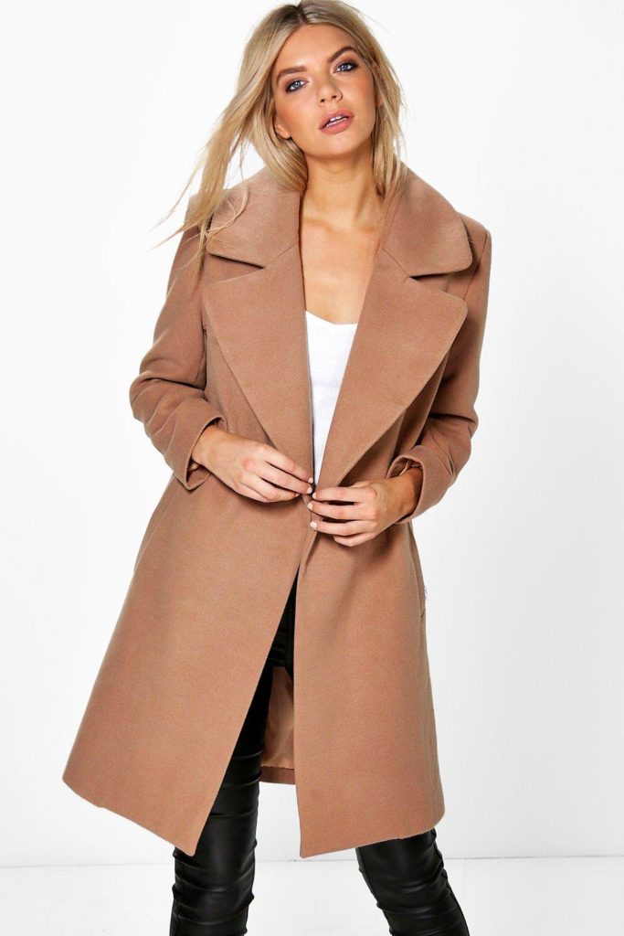 Oversized coat.