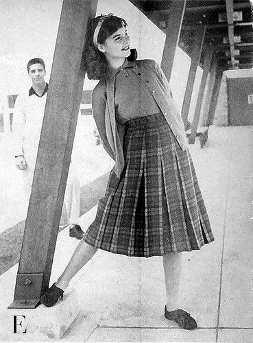 Preppy Retro-Look.