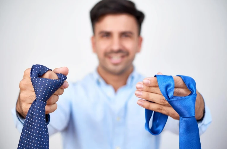 eligiendo una corbata