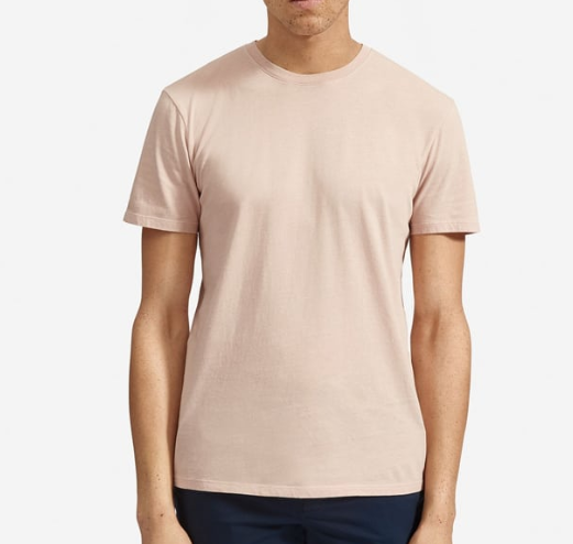 camiseta rosa