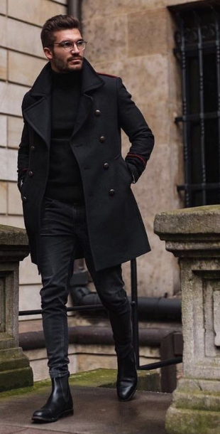 manteau noir