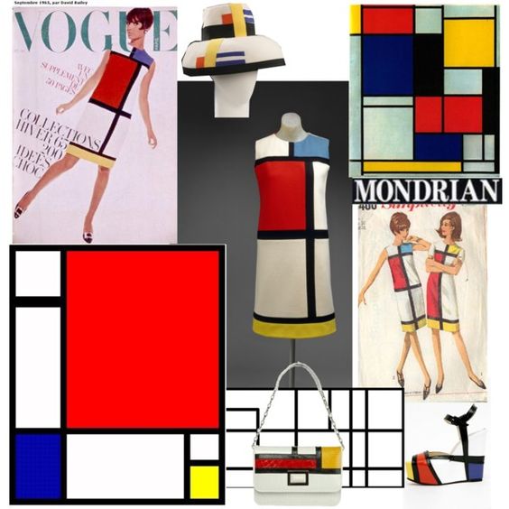 Color block Yves Saint Laurent.