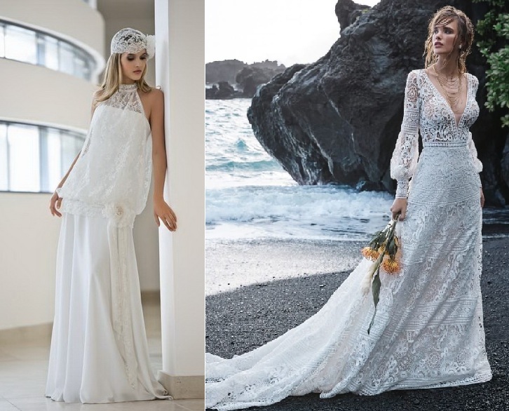 Vestidos de novia holgados