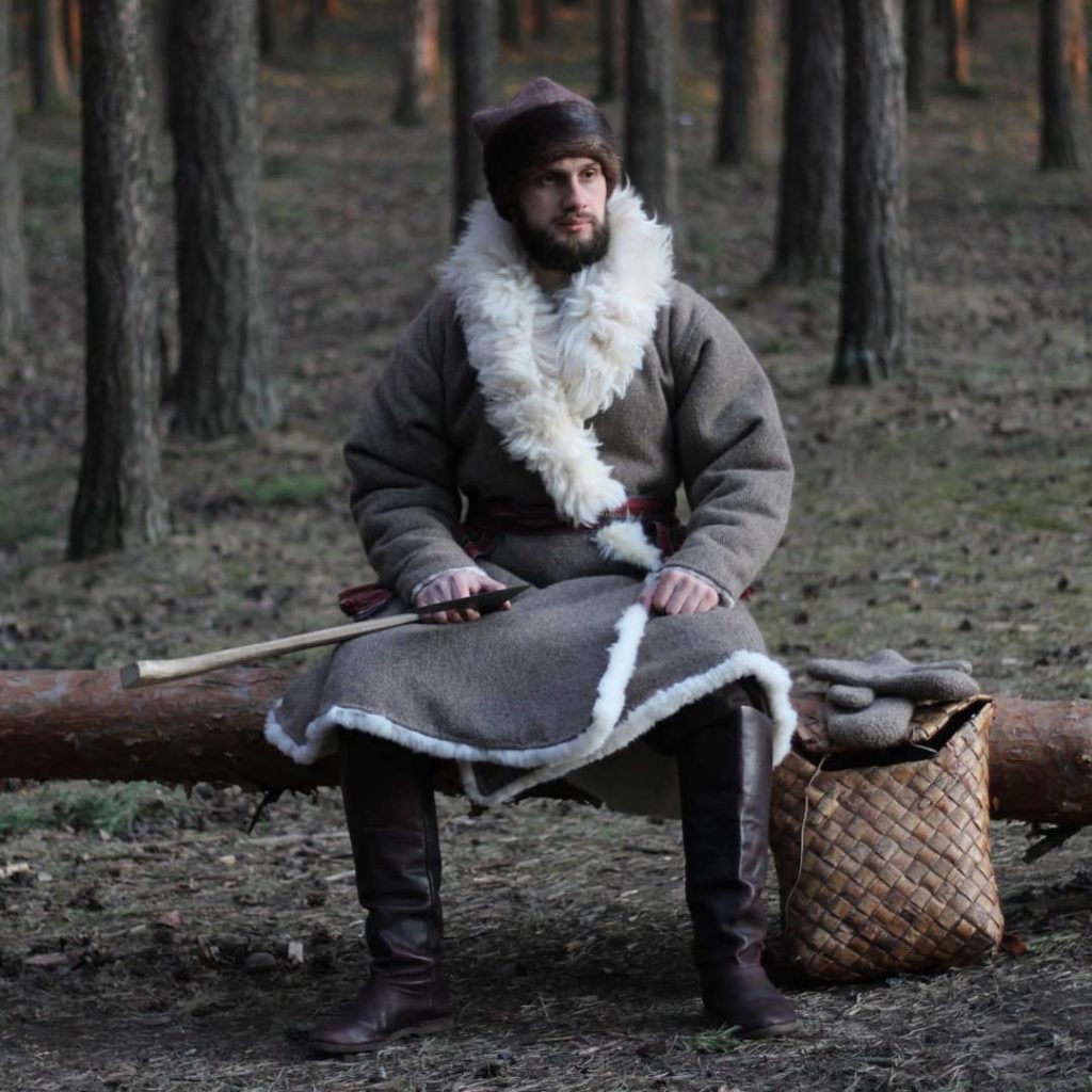 men's sheepskin coat