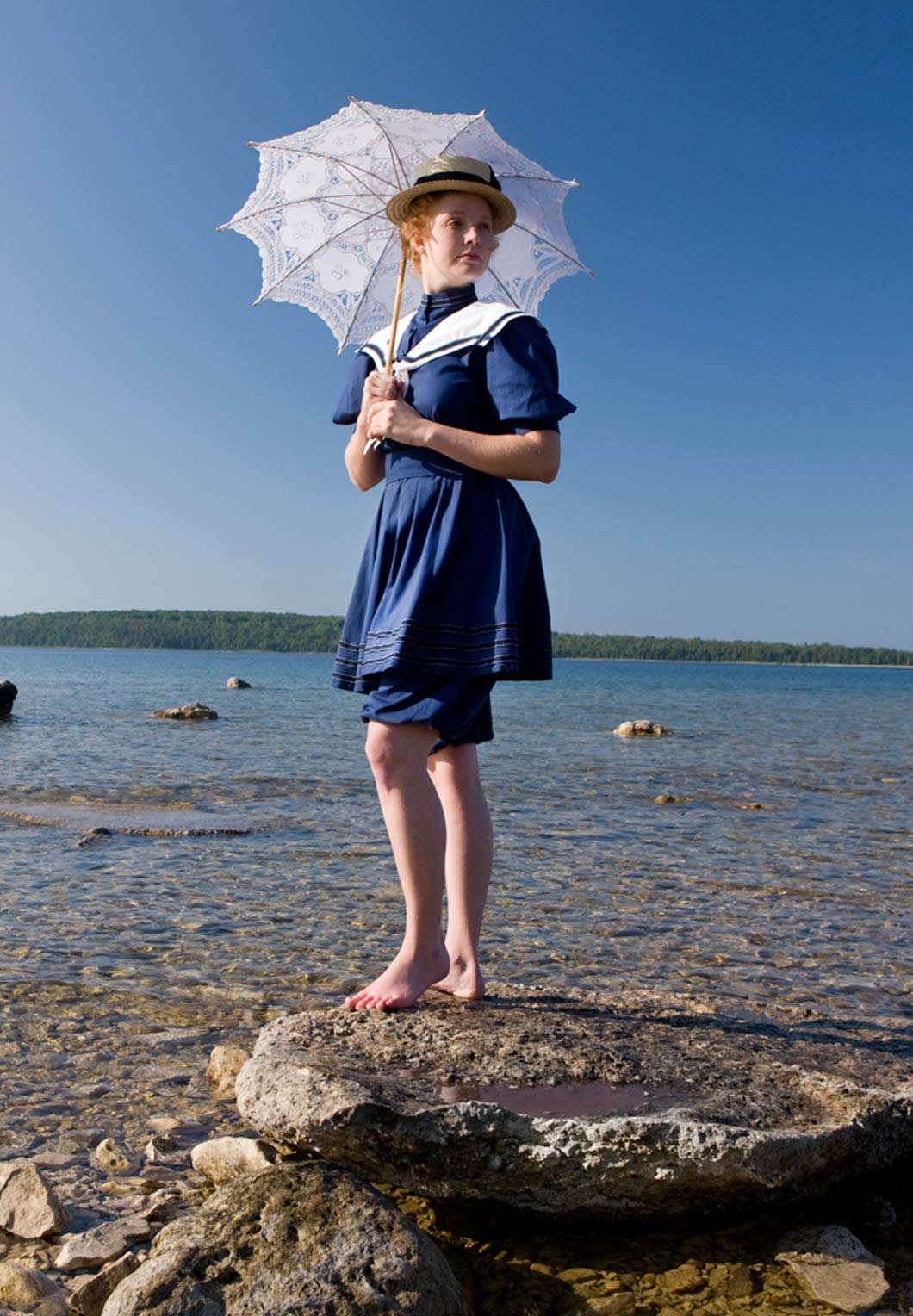 Robe de bain du 19ème siècle