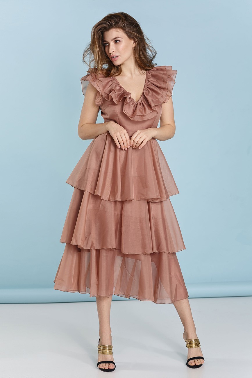 Ruffle dress