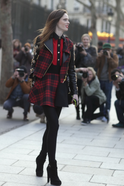 girl dressed as a punk