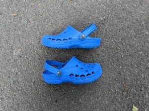 Blue Crocs