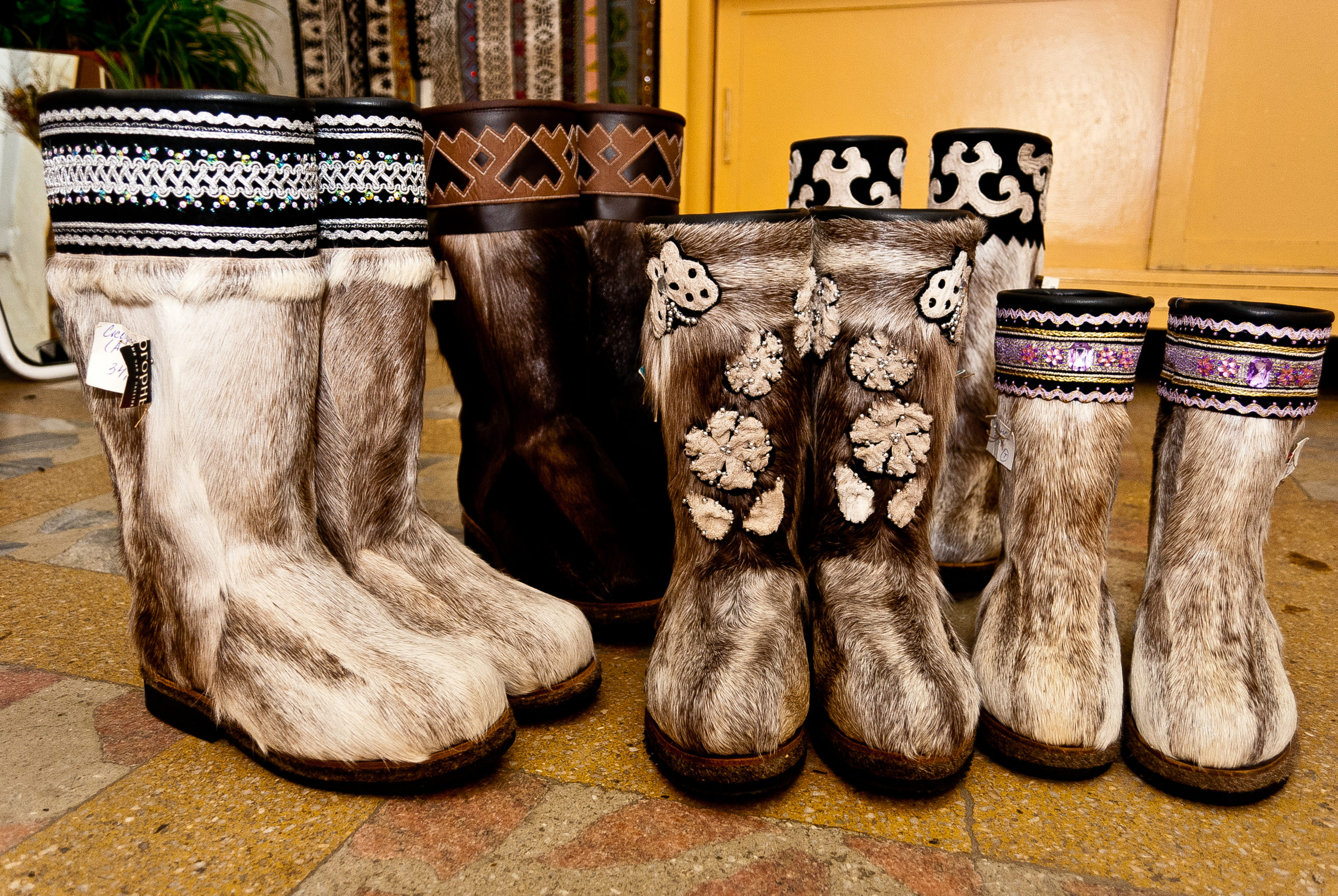 Botas de inverno Chukchi