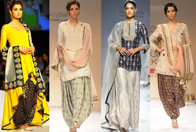 Modern Indian clothing.