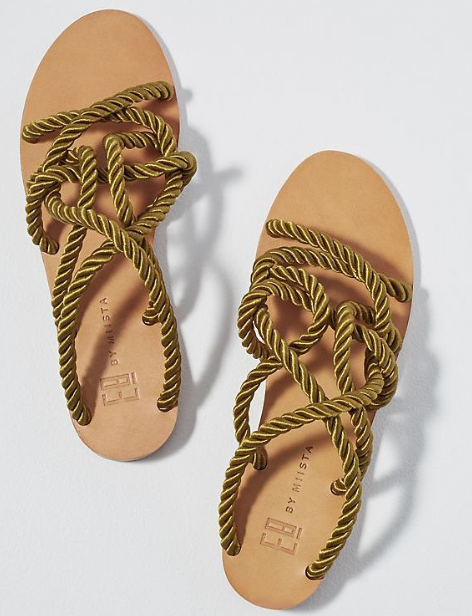 sandalen van jute