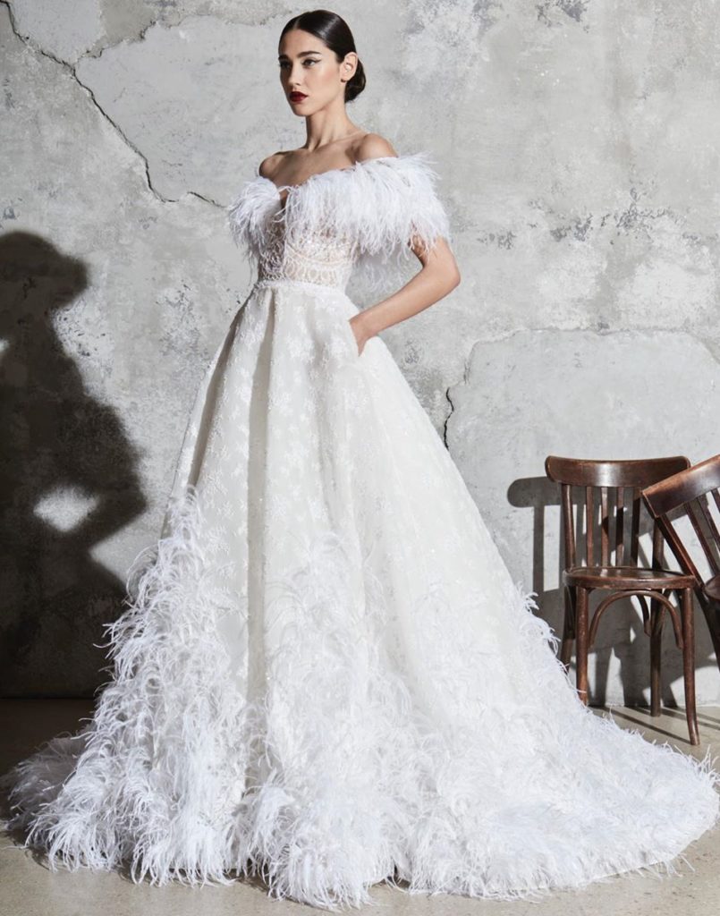 Abito da sposa vittoriano