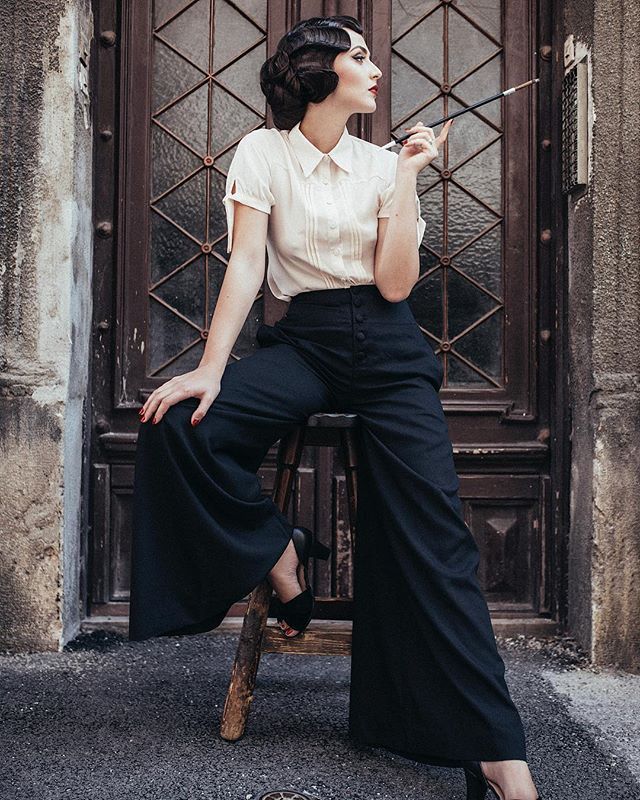 pantalon at blusa