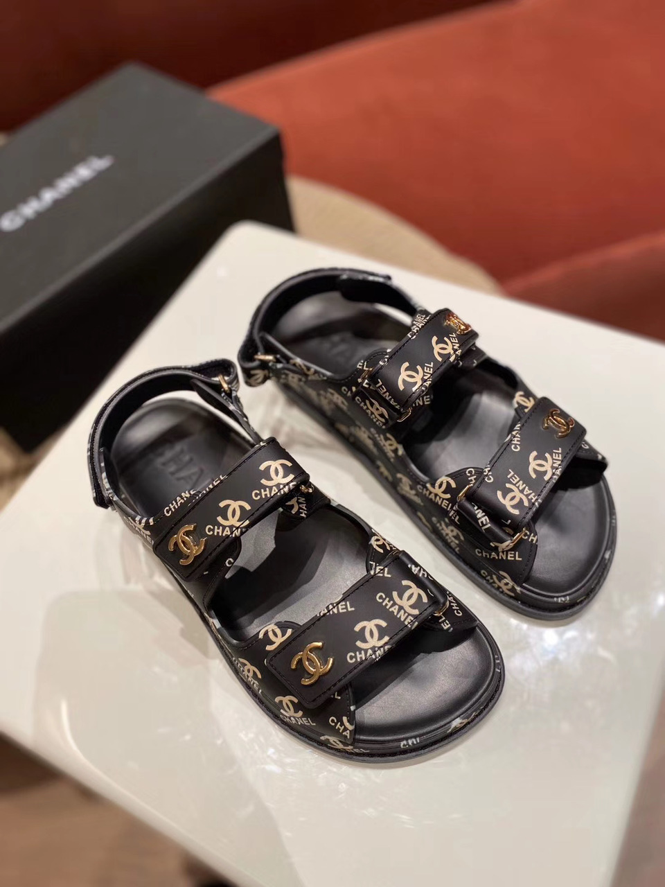 Sandals from Chanel