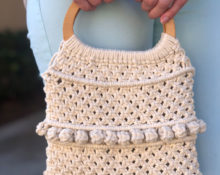 Macrame bag