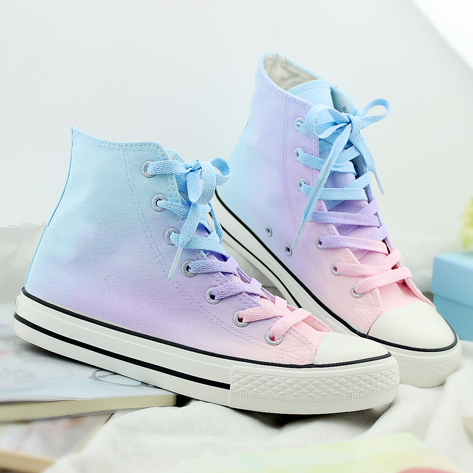 Zapatillas Converse en colores pastel