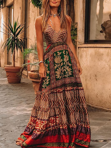 Hippie-Kleid