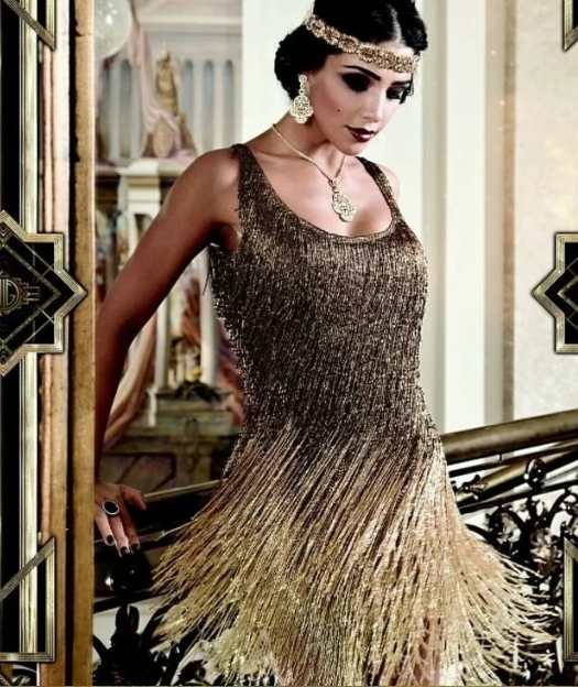 vestido gatsby