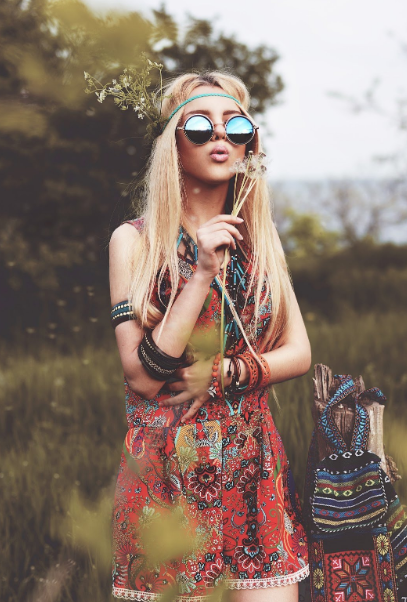 imagem hippie