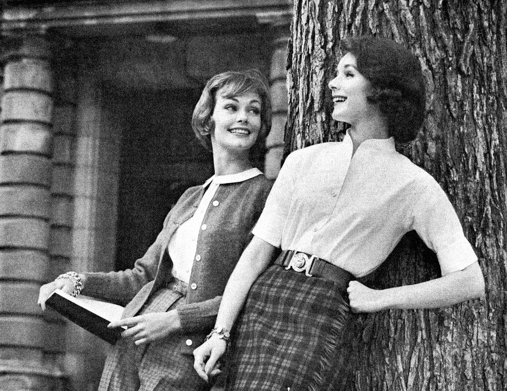 Preppy style in the fifties