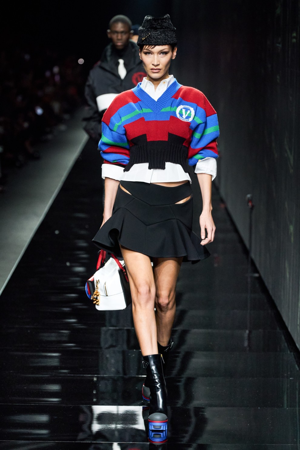 Preppy style items from Versace