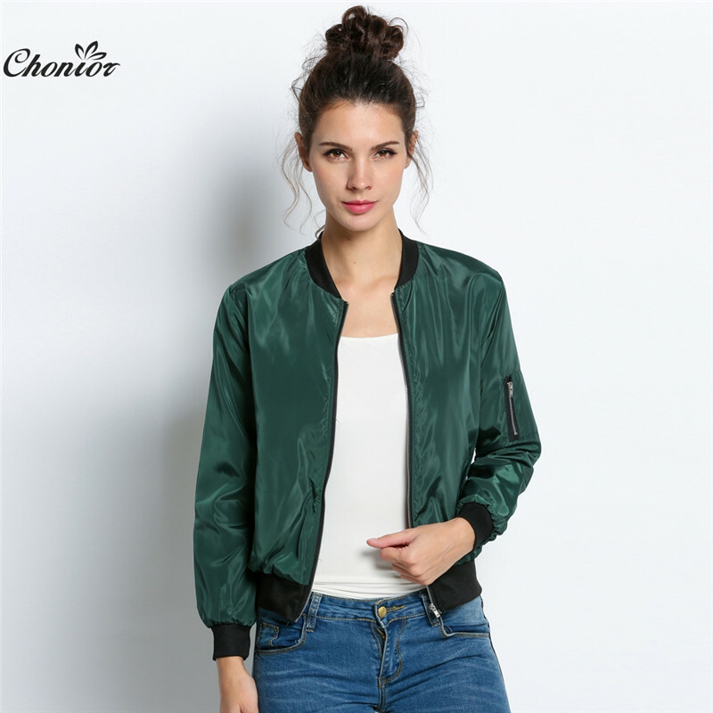 Bomber verde.