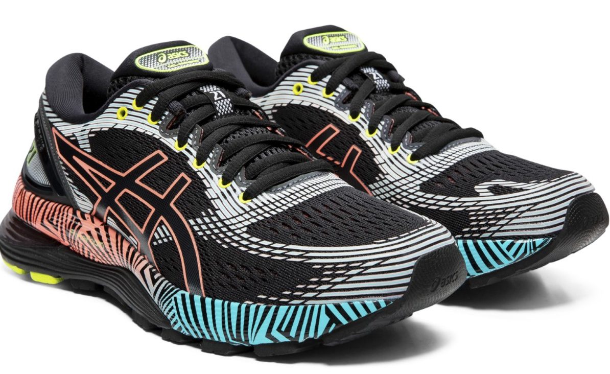 Asics Gel Nimbus 21: vista frontal.