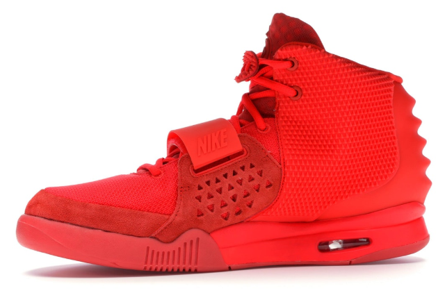 Nike Air Yeezy 2 Octubre Rojo