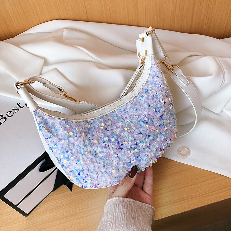 Borsa con paillettes