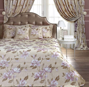 khăn trải giường bằng vải jacquard