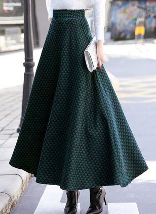 Maxi skirt.