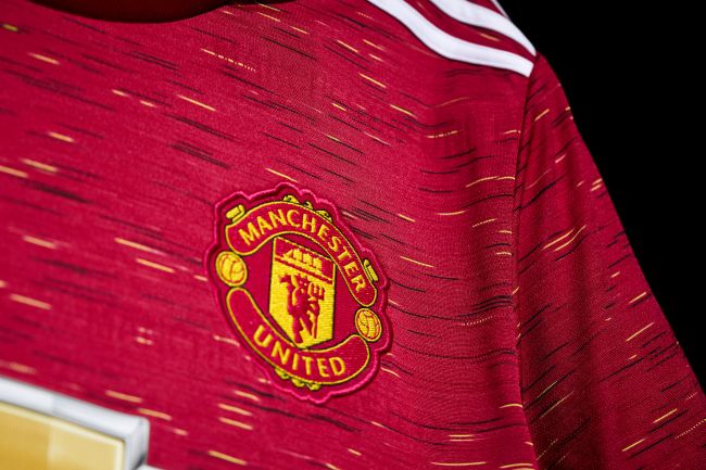 Manchester United kit.