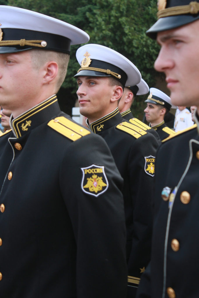 Uniforme naval des officiers.