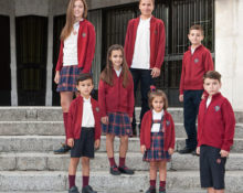 Uniforme escolar em Leon.