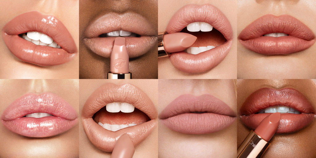 Nude-Lippenstifte.