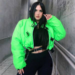 Jaket bawah neon