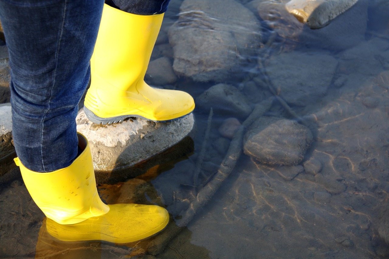 rubber boots