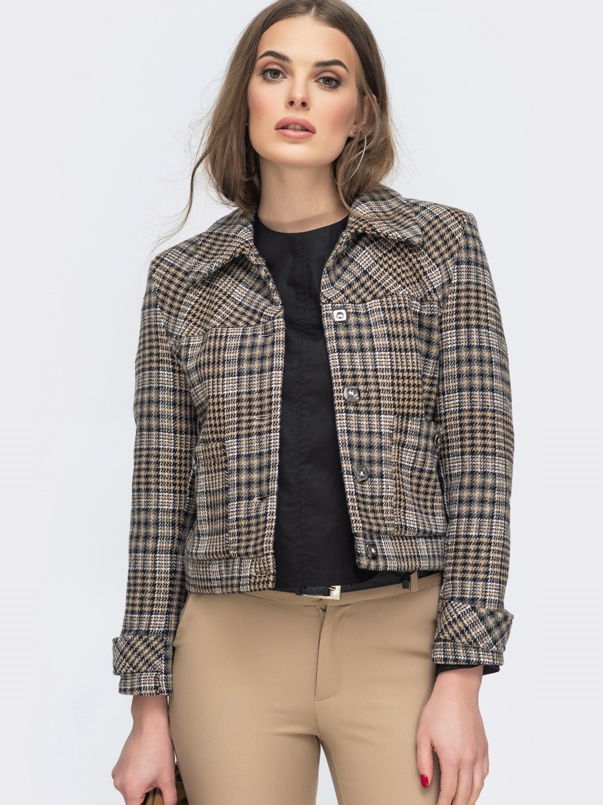 cropped jacket