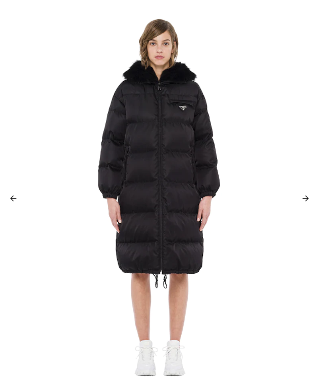 Prada down jacket