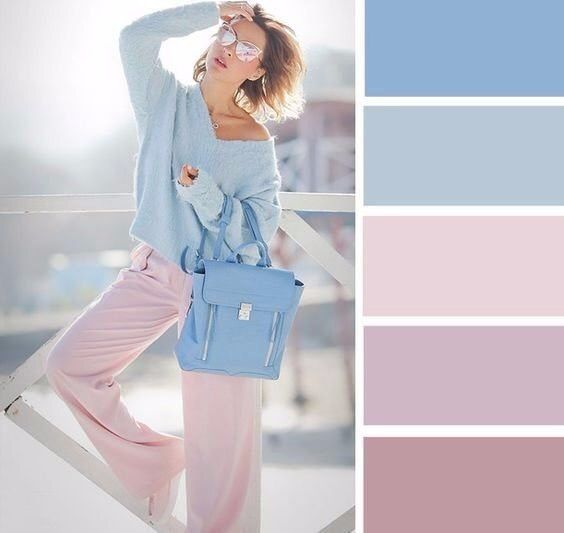 Pastel + pastel.