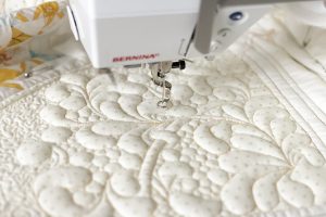 quiltning på en symaskine