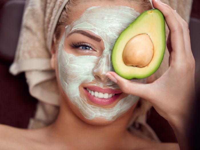 maschera all'avocado