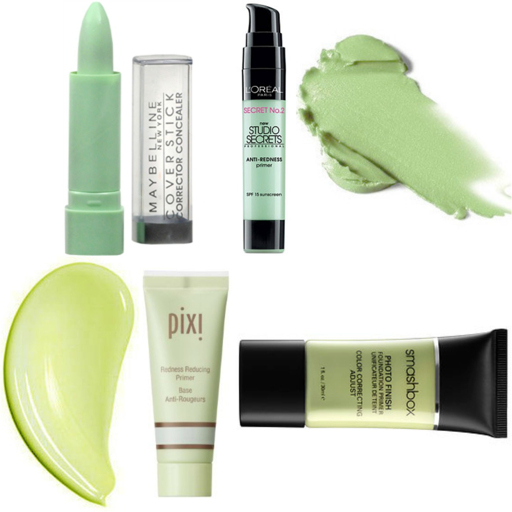 types of green concealer