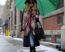 How to dress beautifully in the rain