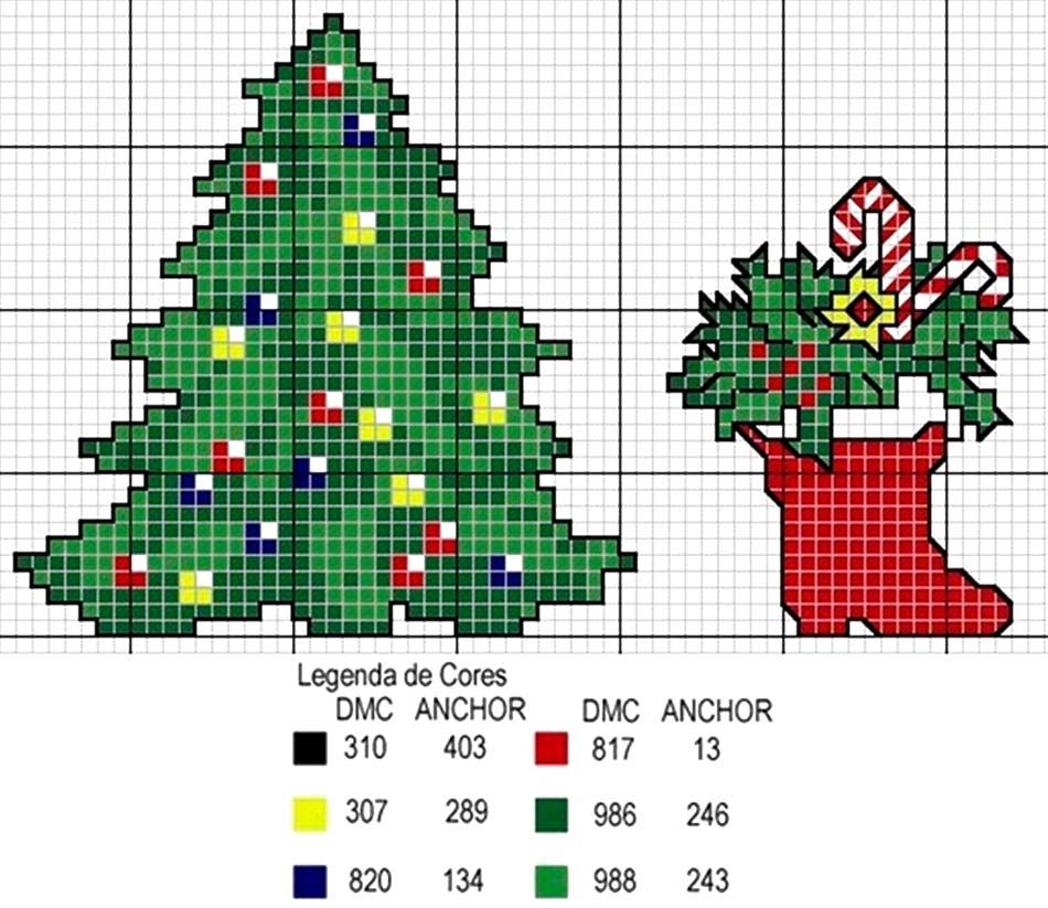 Patrons de brodat d'Any Nou